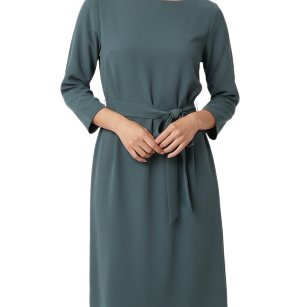 H&M Long Sleeve Teal Dress